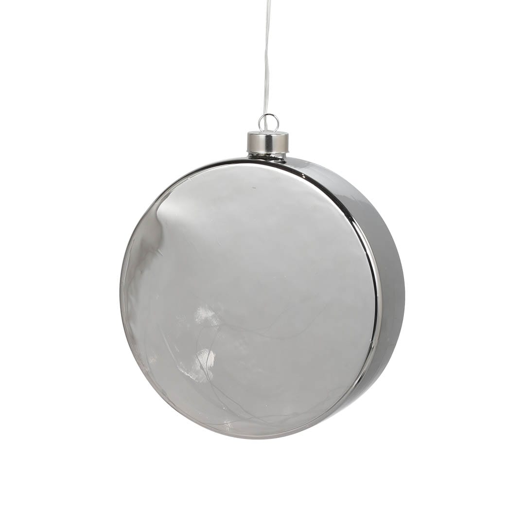 LED DISK GLASS M SMOKE