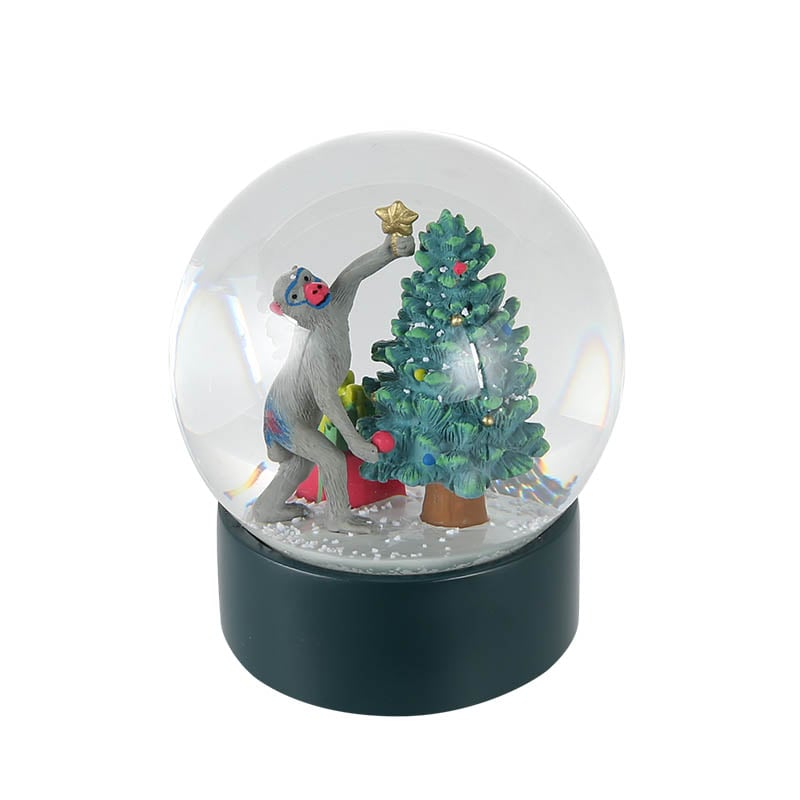 MONKEY STAR SNOW GLOBE