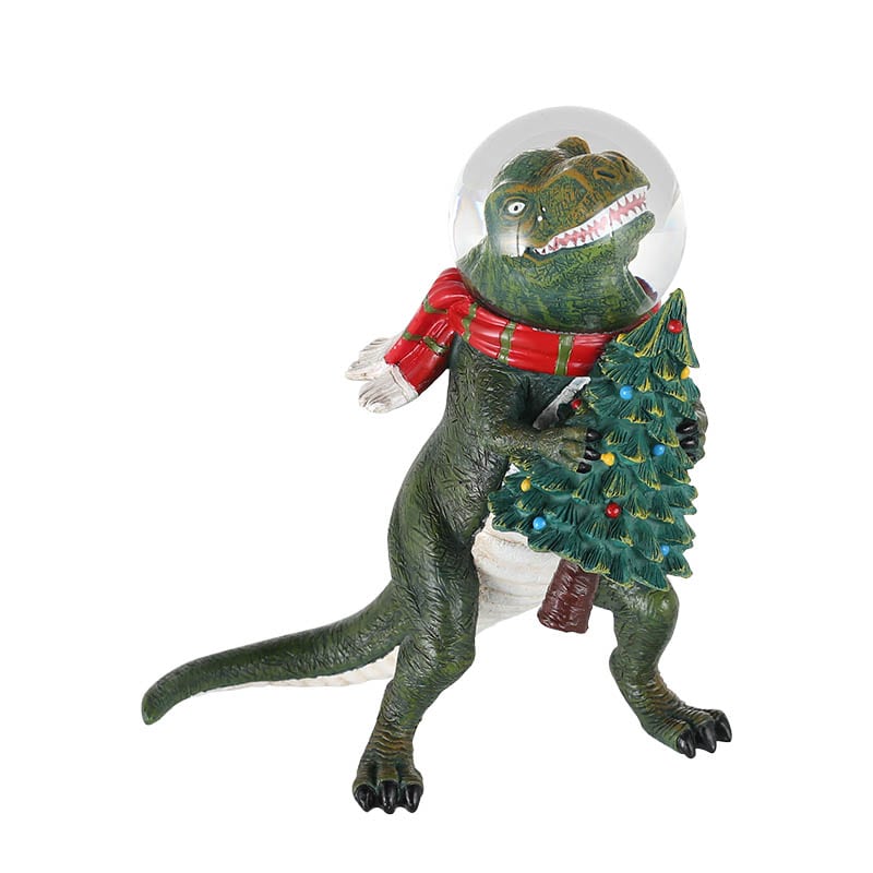 GLOBE DINOSAUR HOLD ON TREE