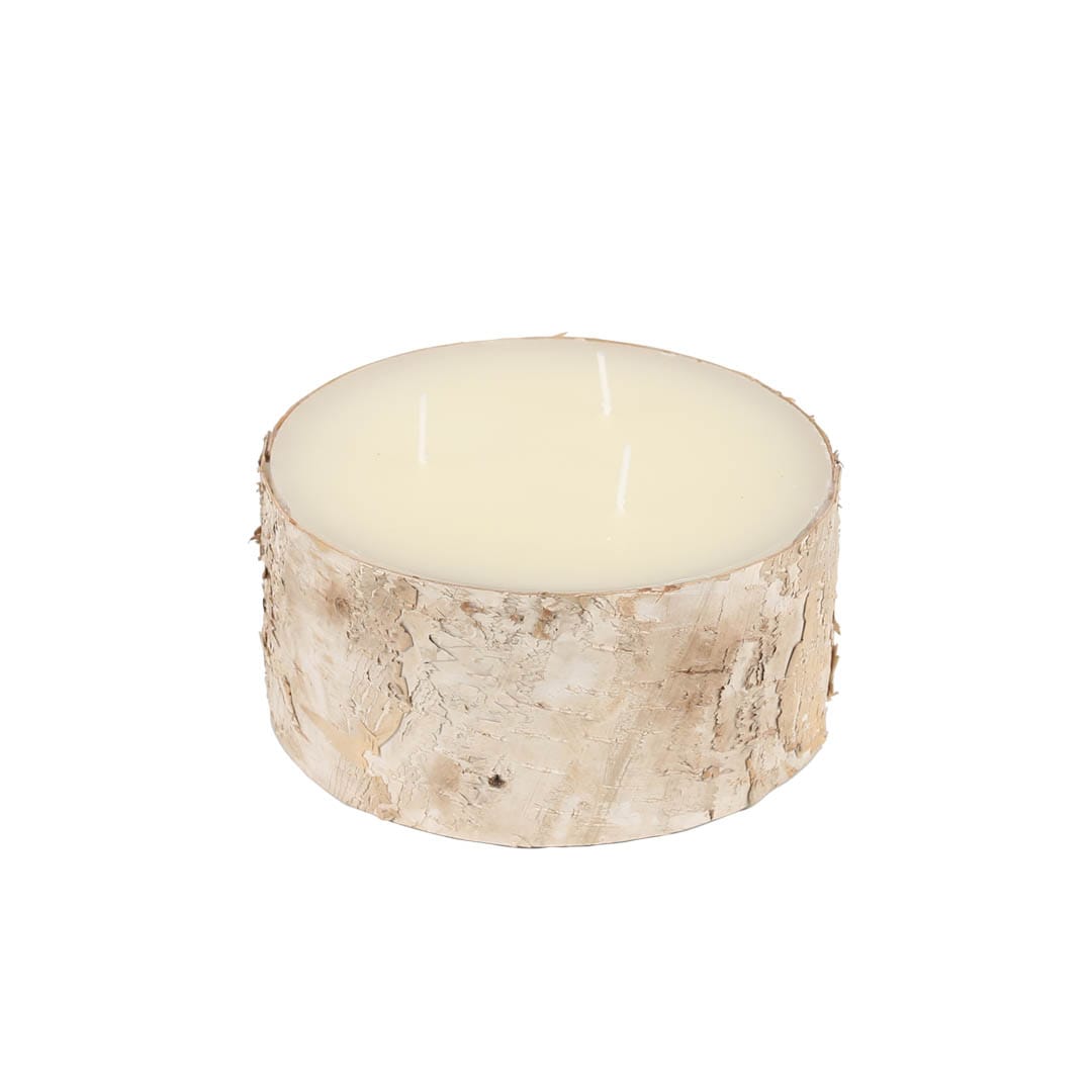 BIRCHWOOD STUMP CANDLE S