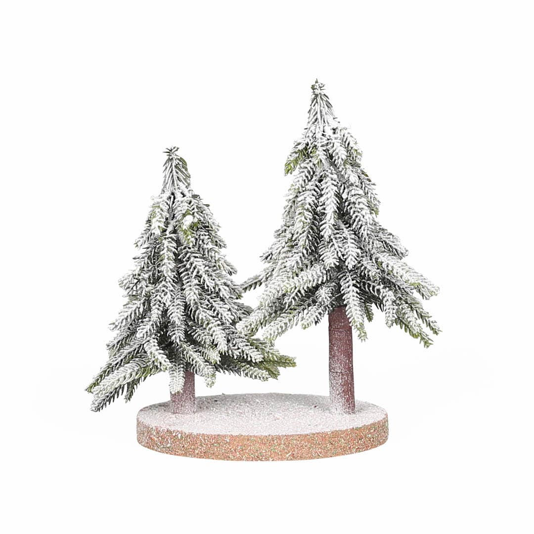 EVERGREEN SNOW FOREST ROUND S
