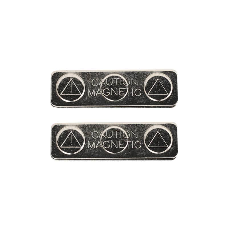 MAGNETIC FASTENER PLATE SET OF 2