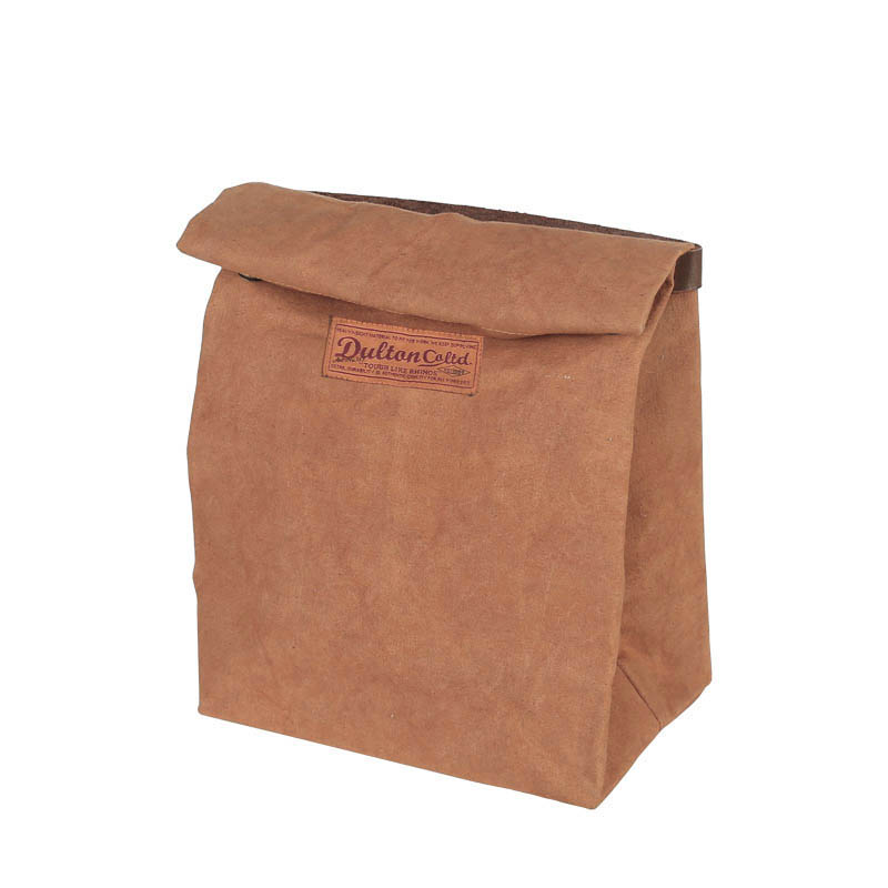 WAX CANVAS LUNCH BAG CAMEL