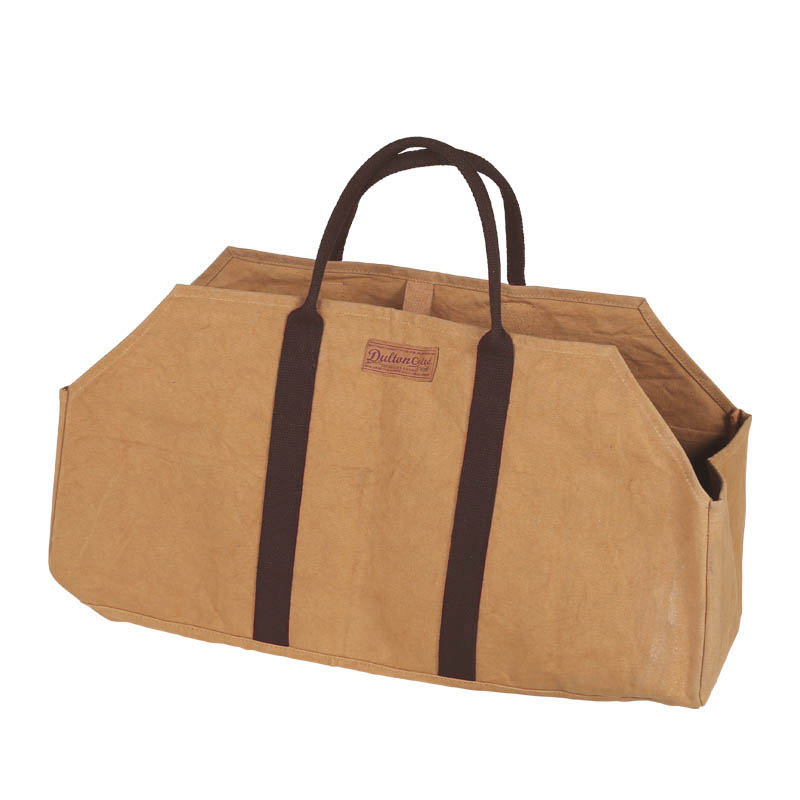 WAX CANVAS LOG BAG CAMEL