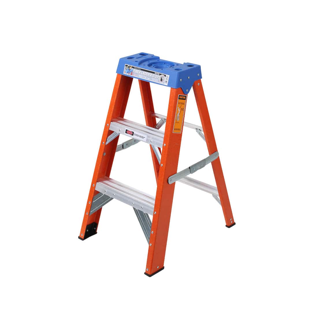 FIBER LADDER 3 STEPS ORANGE