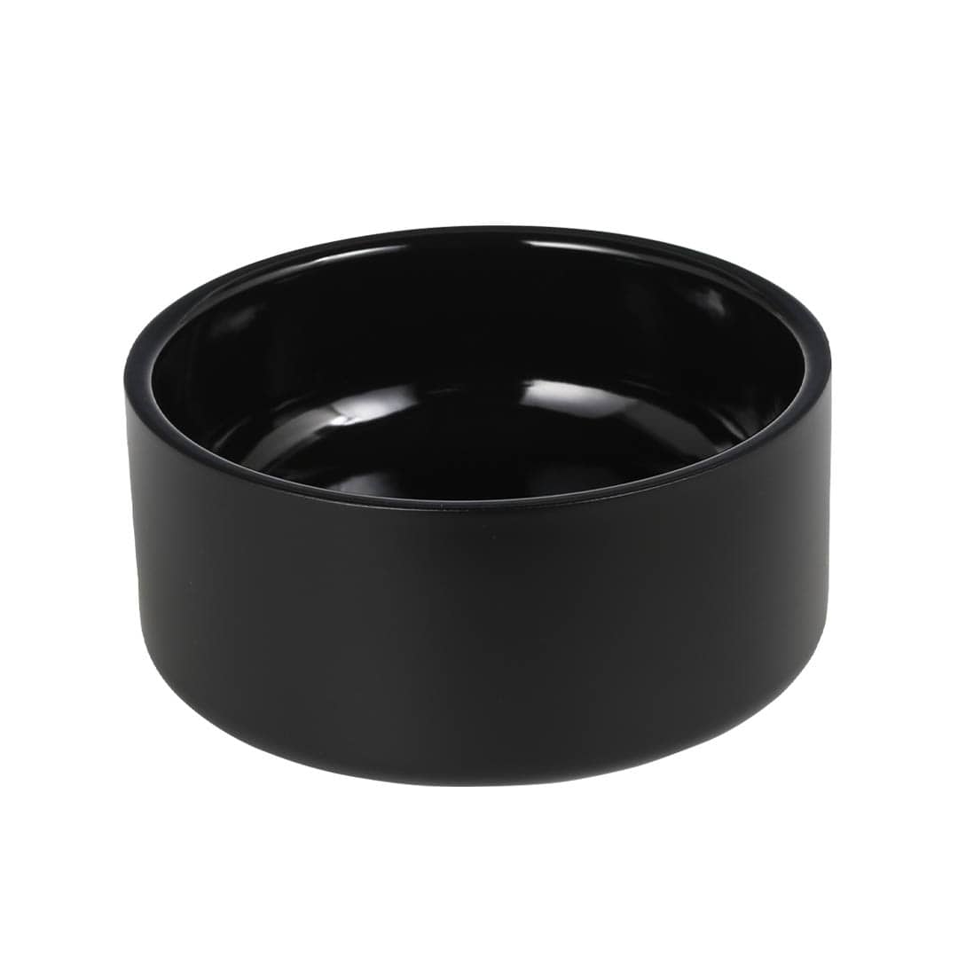 DOUBLE WALL DOG BOWL M BLACK