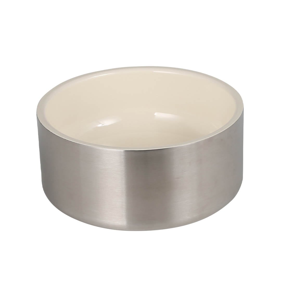 DOUBLE WALL DOG BOWL M STAINLESS