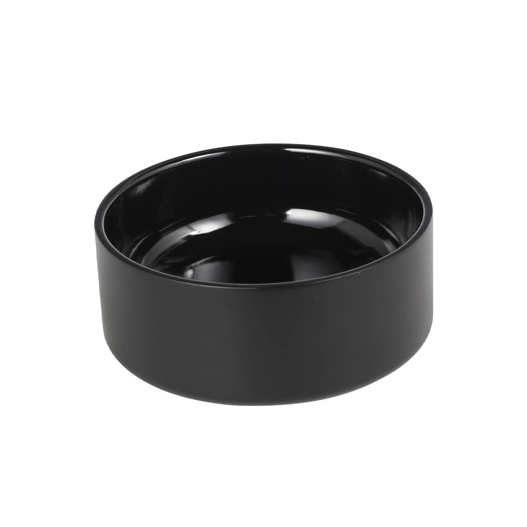 DOUBLE WALL DOG BOWL S BLACK