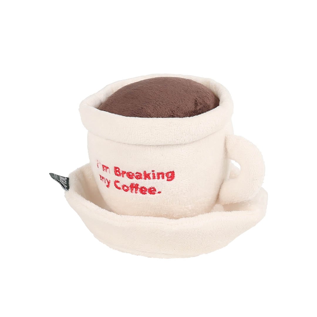 PLUSH TOY CUP AND SAUCER