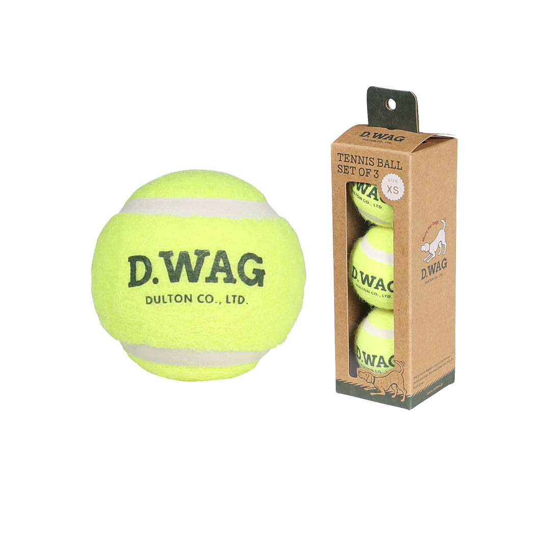 TENNIS BALL SET OF 3 XS