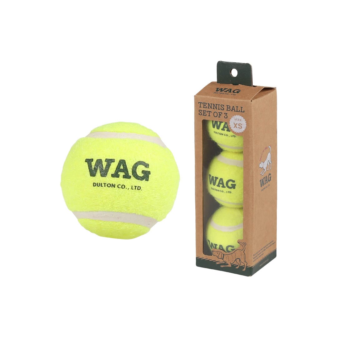 TENNIS BALL SET OF 3 XS