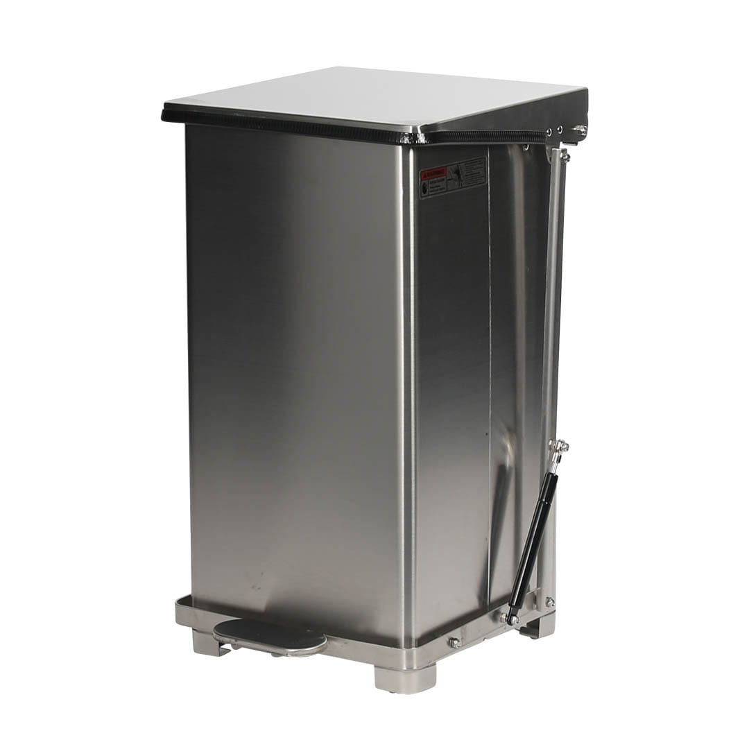 PEDAL BIN 45L STAINLESS