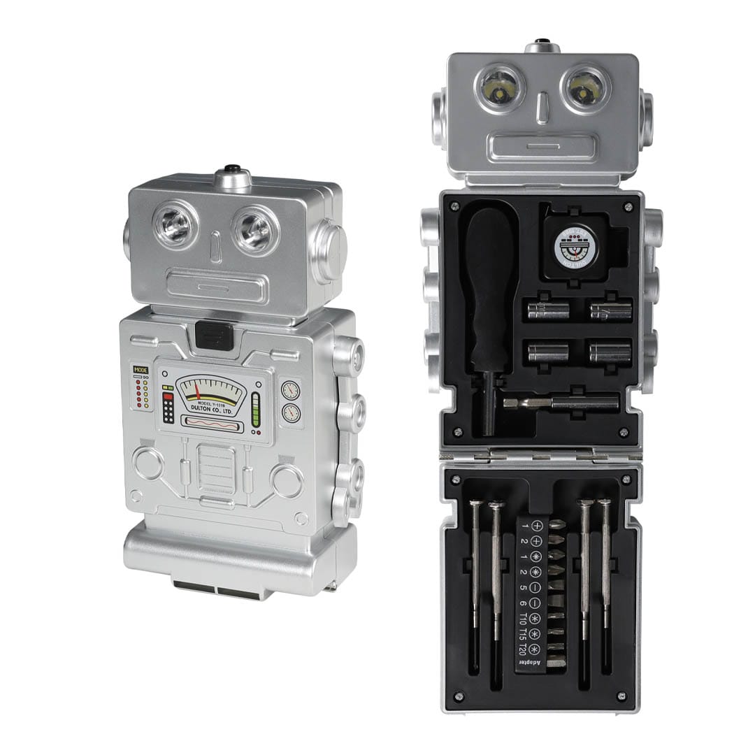 TOOL KIT ROBOT SILVER
