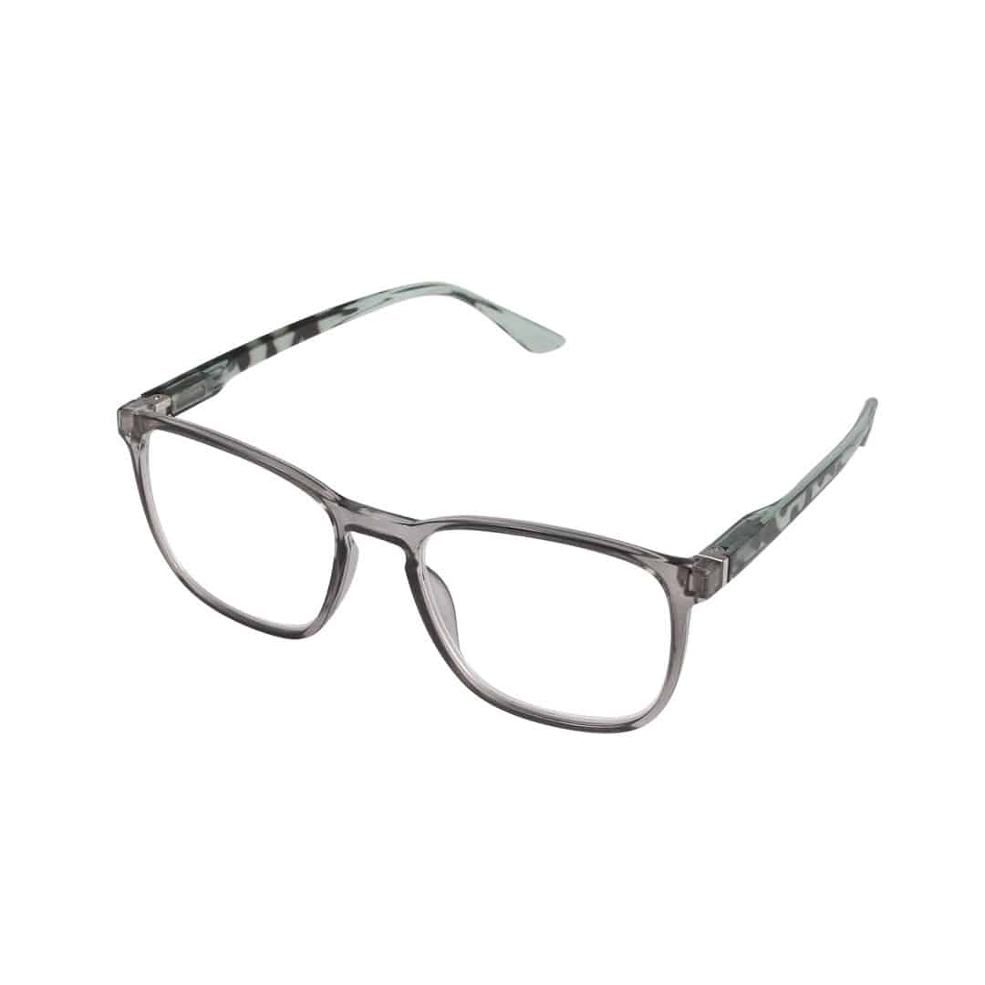 READING GLASSES GRAY/GREEN 2.0