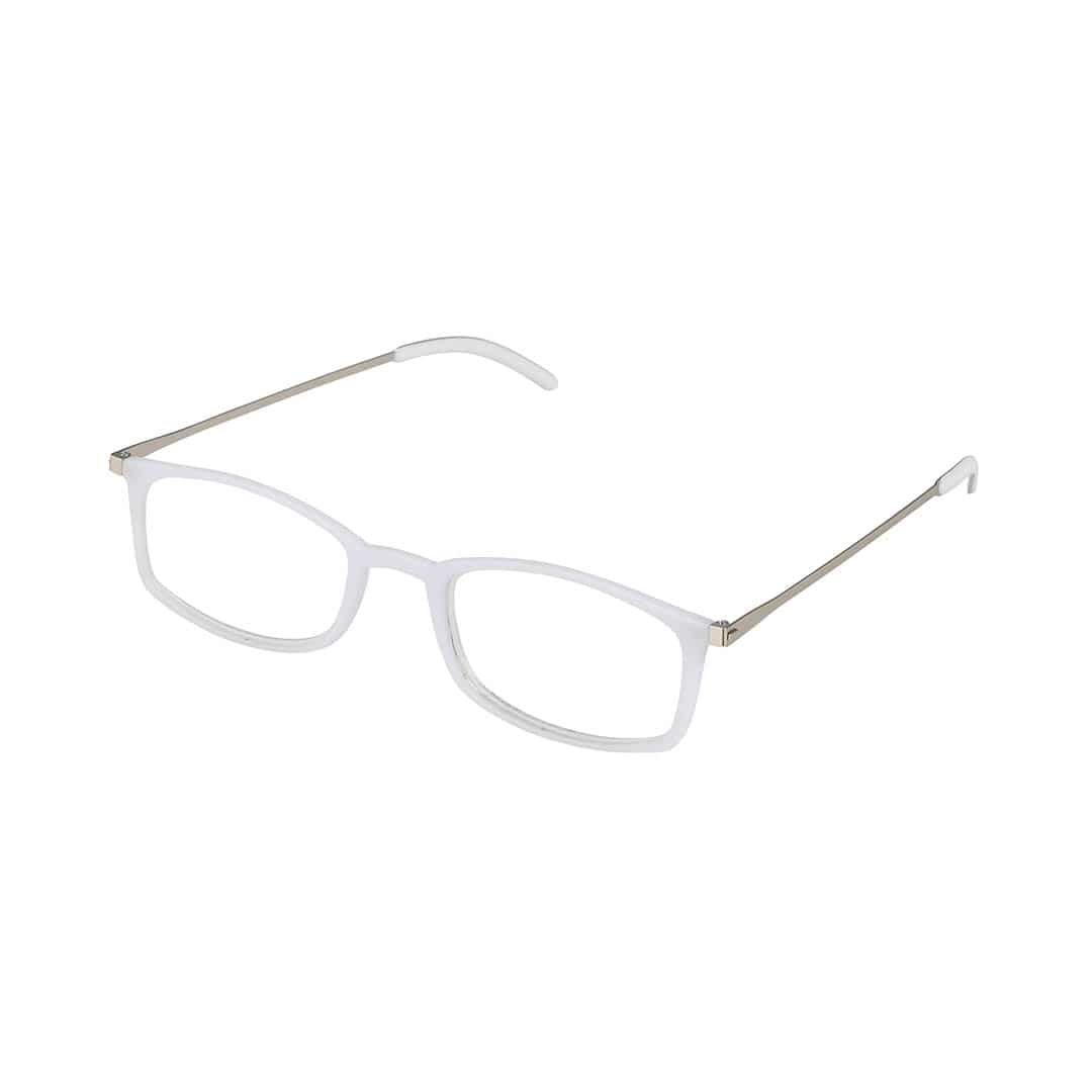 READING GLASSES THIN WHITE/SV 1.0