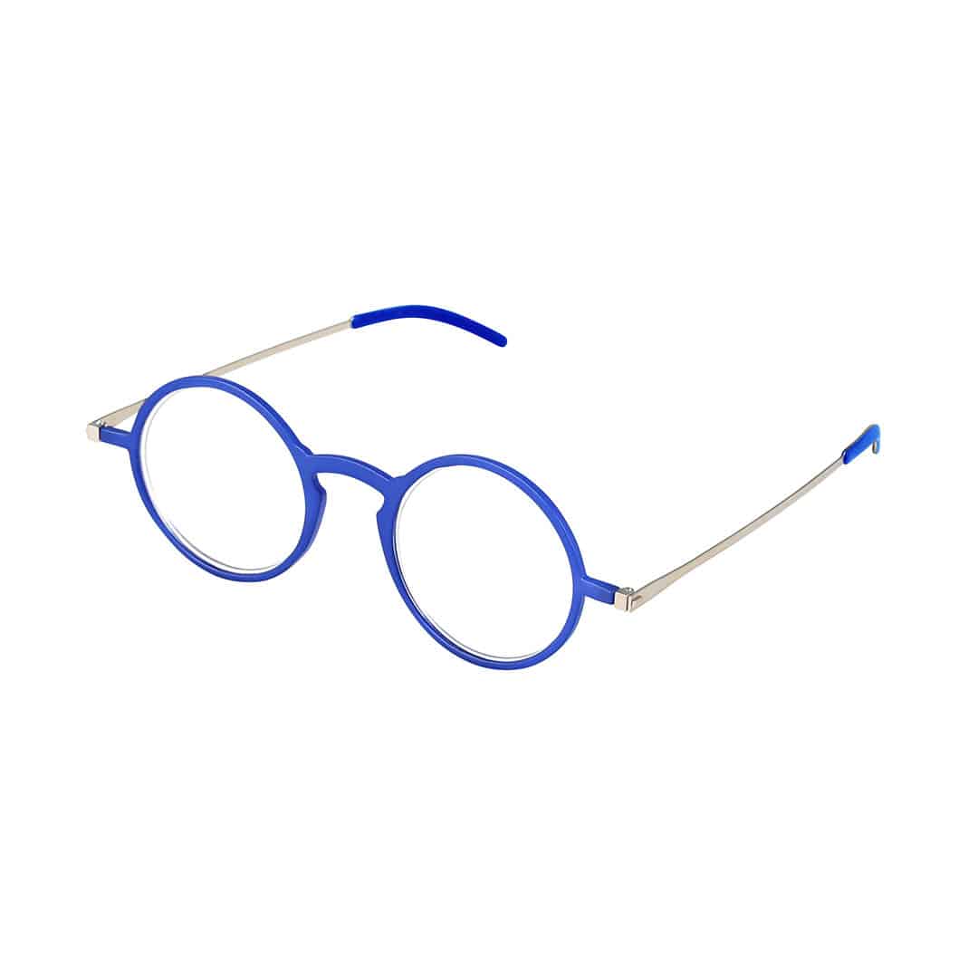 READING GLASSES THIN BLUE/SV 1.0