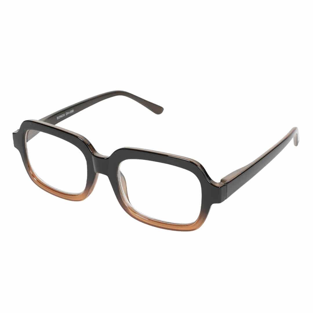 READING GLASSES BLACK/BROWN 1.0