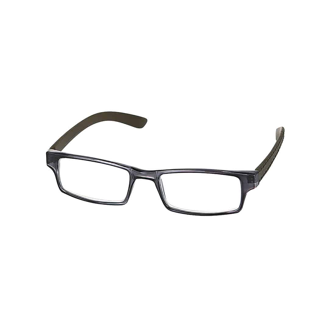 READING GLASSES SMOKE/OLIVE 1.0