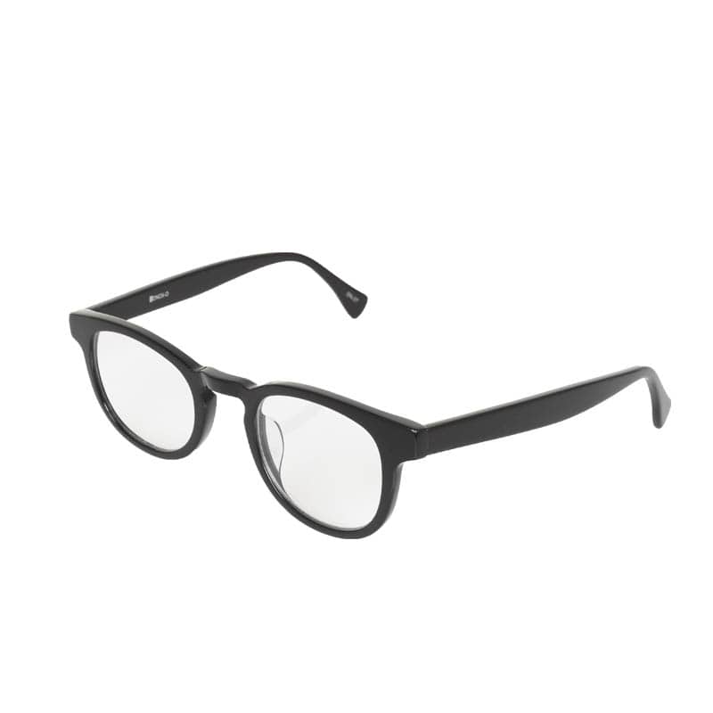 black reading glasses