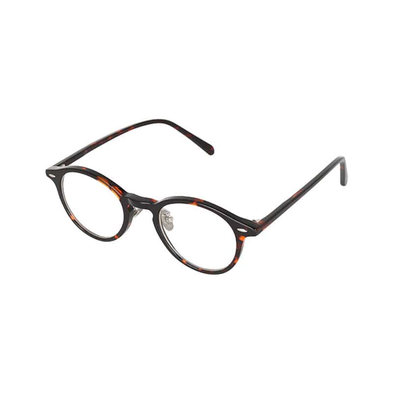 GLASSES WITH COLOR LENS TORTOISE/CLEAR