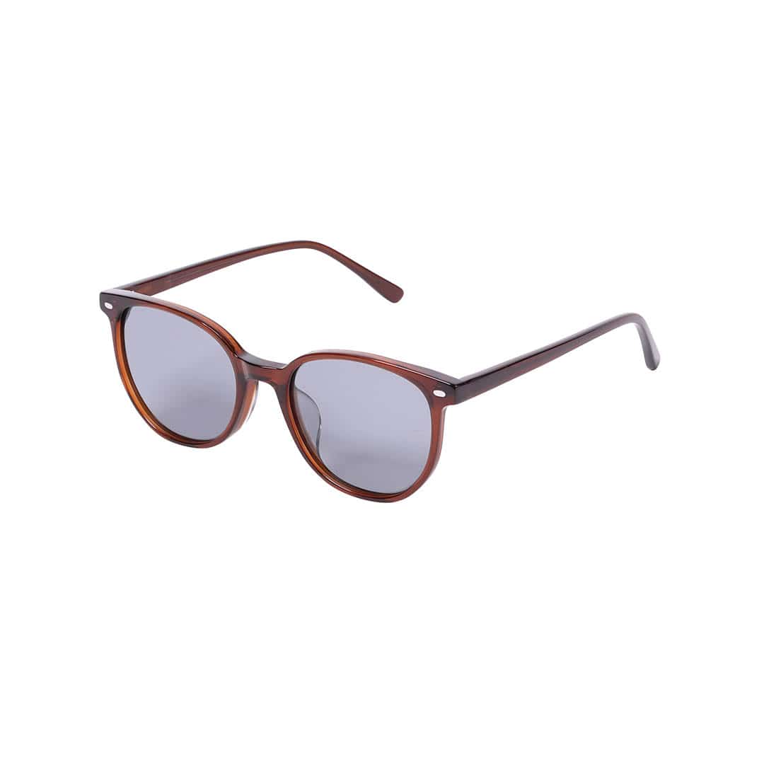 GLASS WITH COLOR LENS BROWN/BLUE