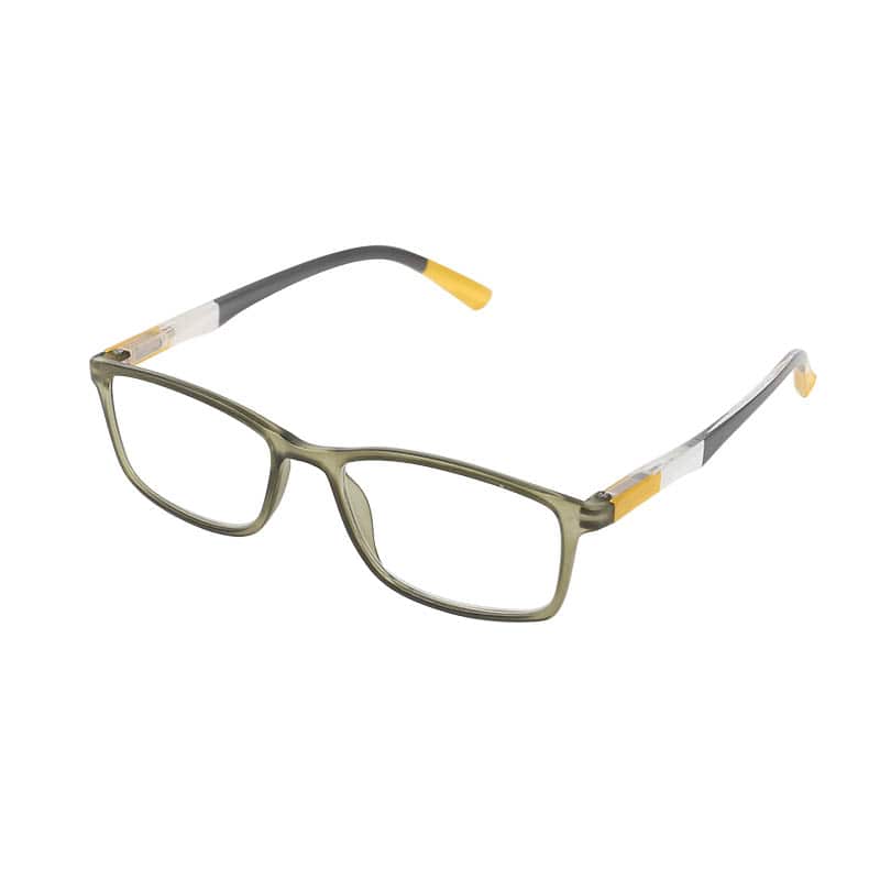 READING GLASSES GREEN/YELLOW 2.5