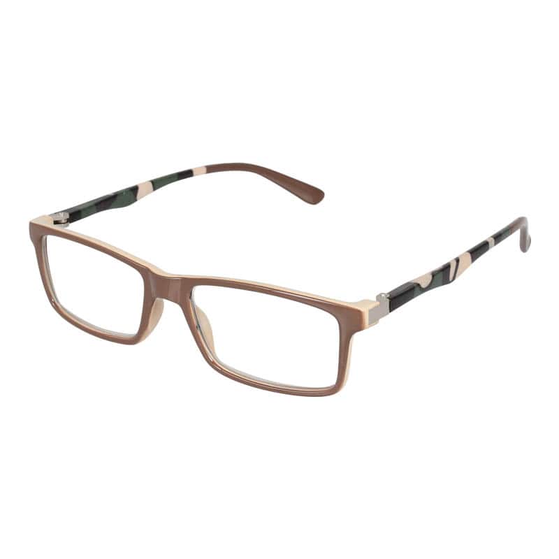 READING GLASSES BROWN 2.5