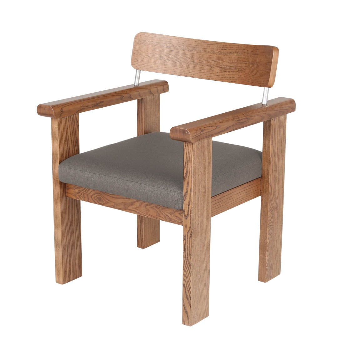 "WRIGHT" DINING CHAIR GRAY