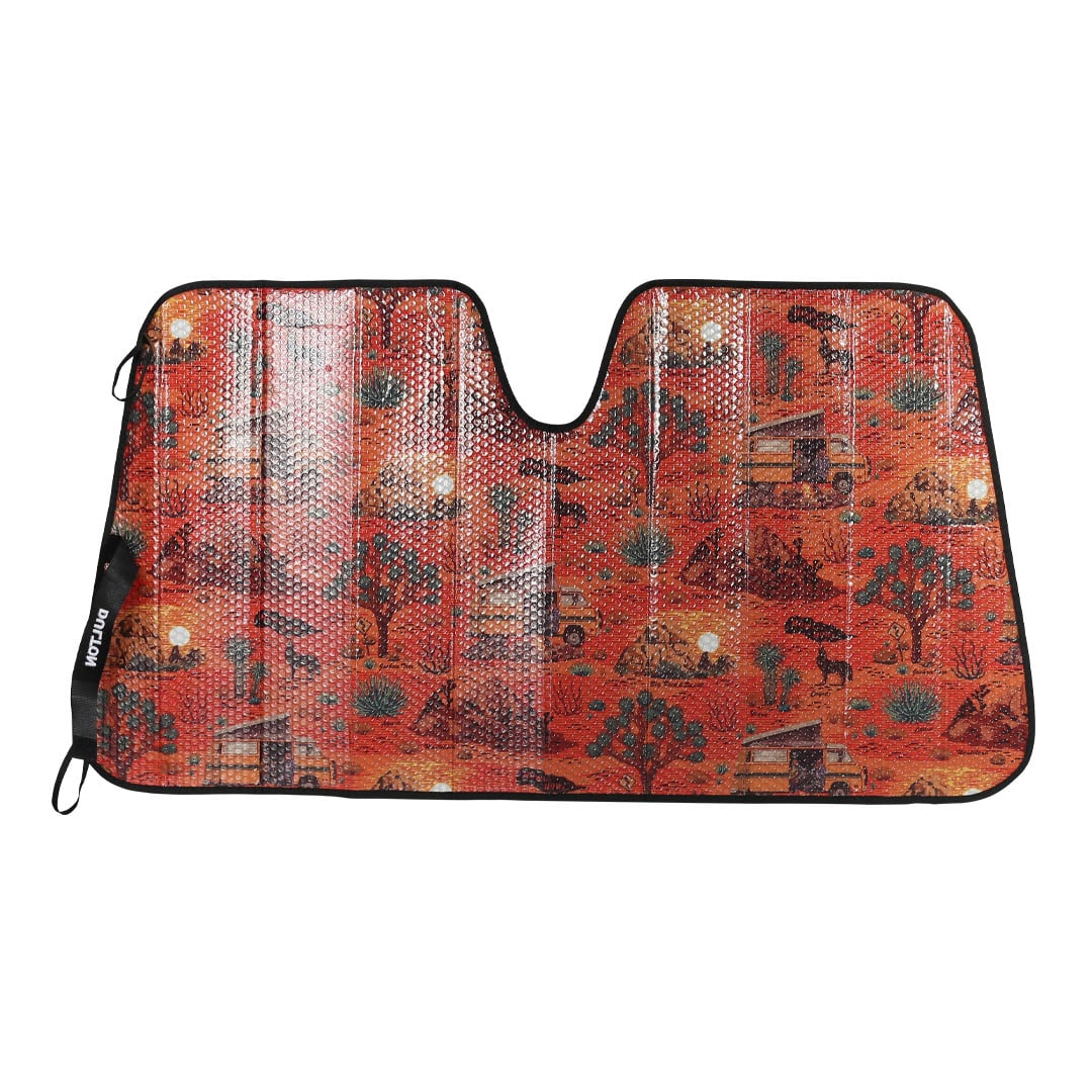 AUTO SUNSHADE DESERT M ORANGE