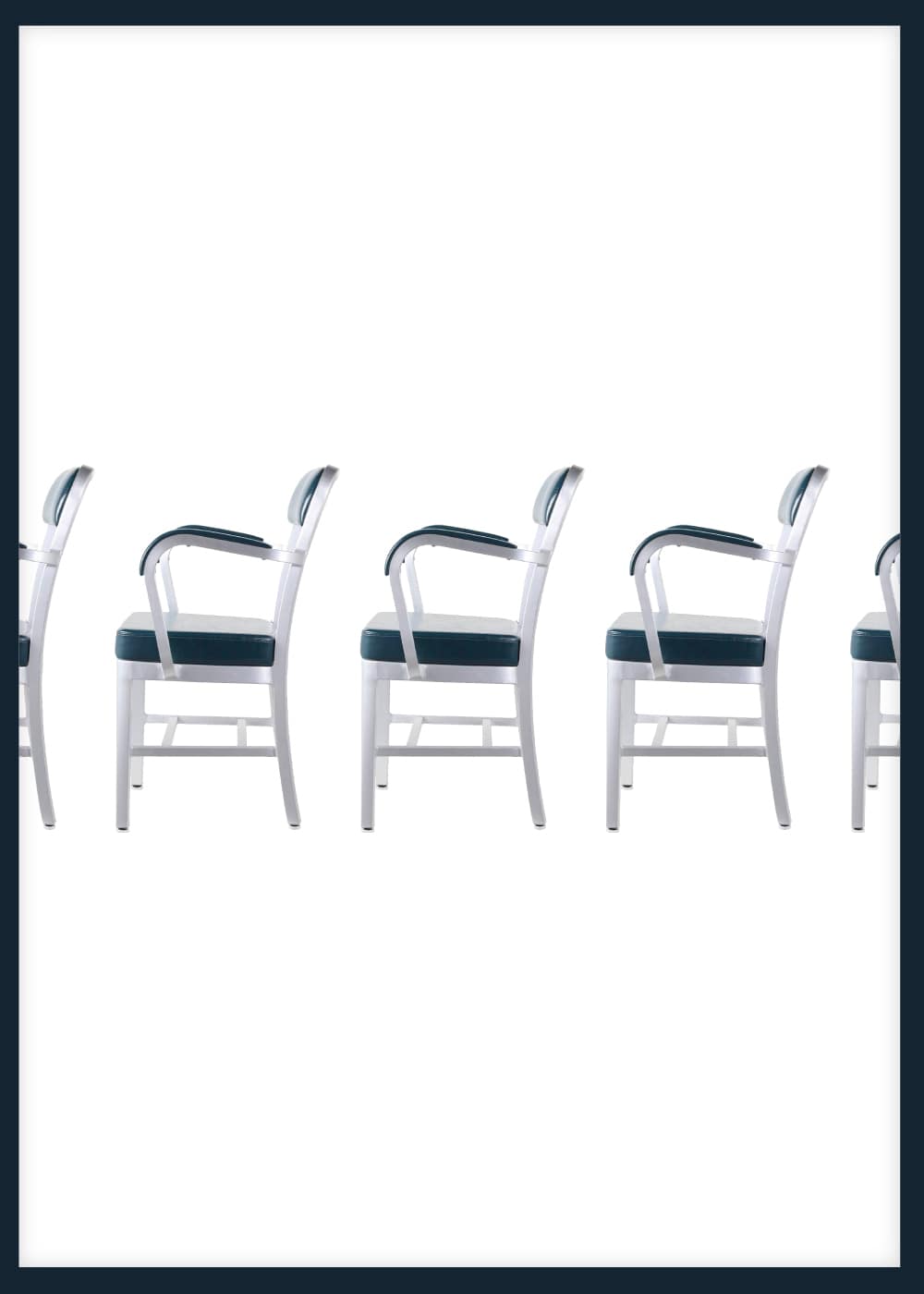 ALUMINUM ARM CHAIR
