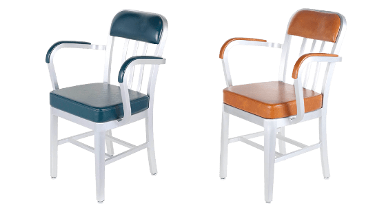 ALUMINUM ARM CHAIR