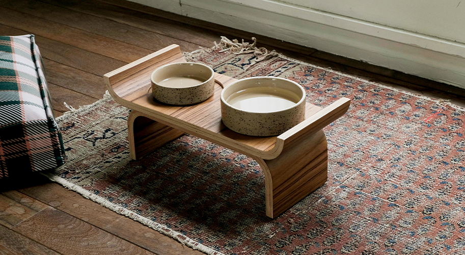 dog bowl STAND MV