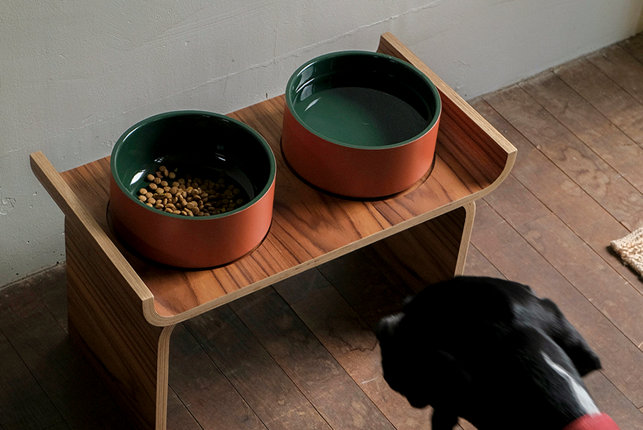 Double wall dog bowl 2