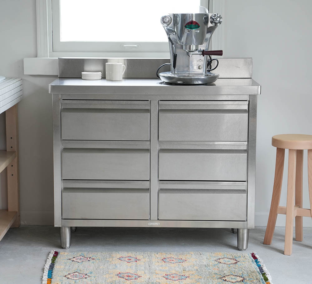 STAINLESS 6 DRAWERS
