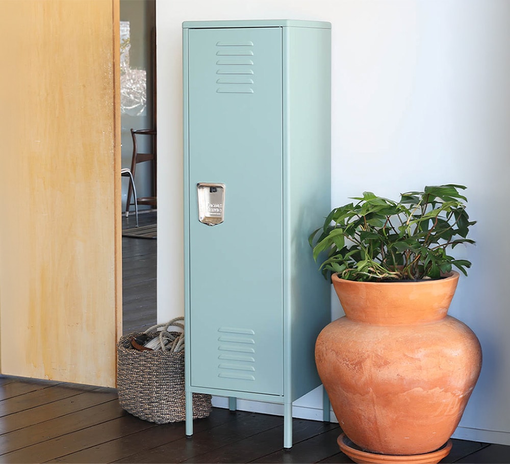 STEEL LOCKER ROUND CORNER MINT