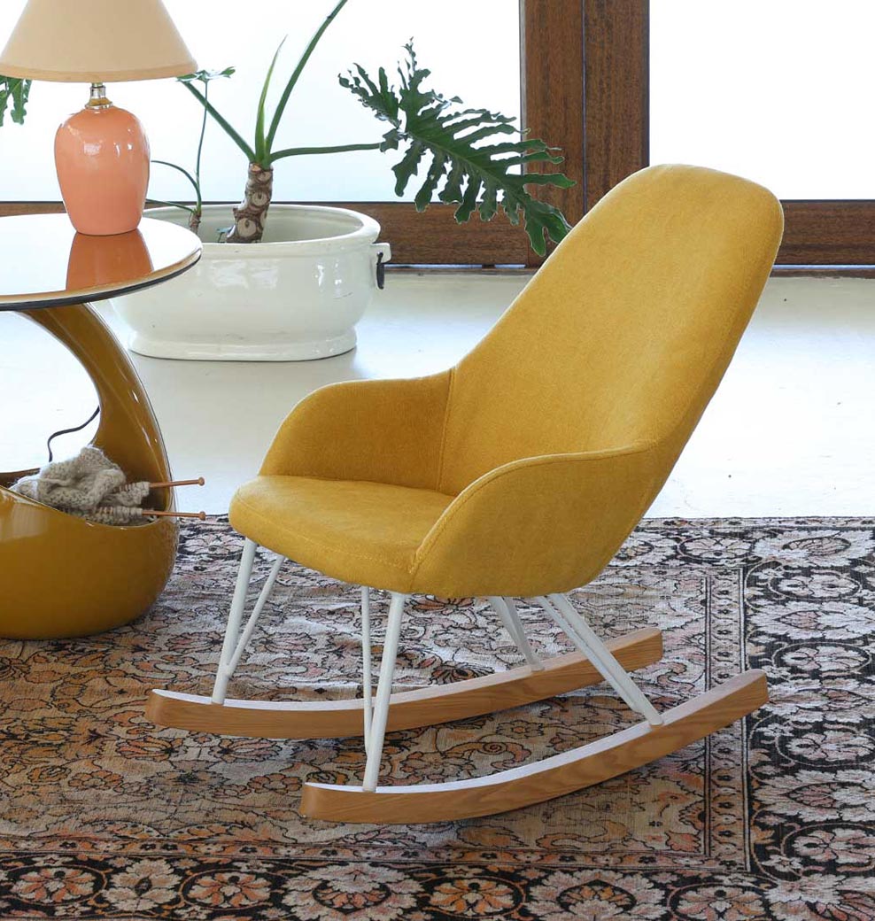 ROCKING CHAIR S YELLOW