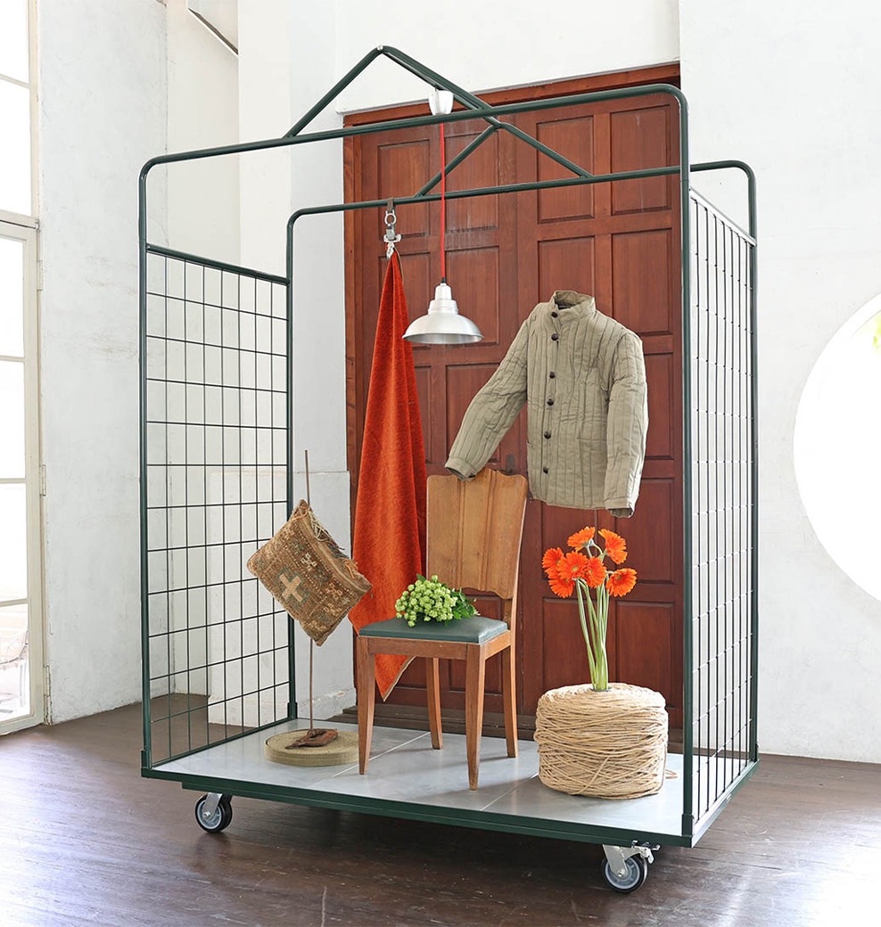 DISPLAY CART D.GREEN