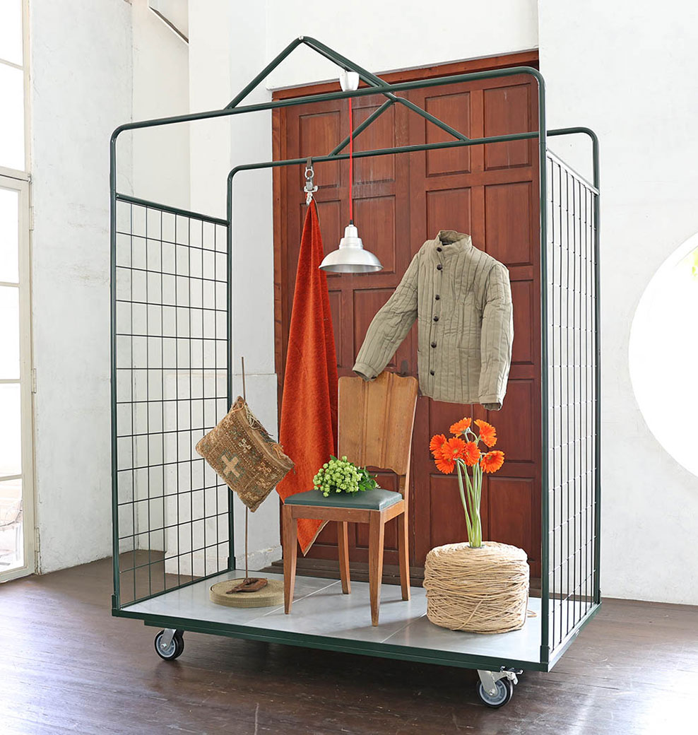 DISPLAY CART D.GREEN