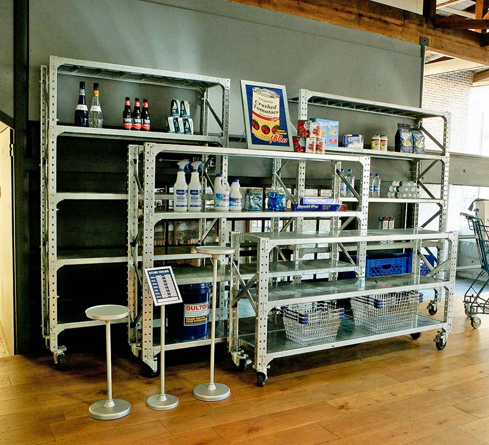 GALVANIZED SHELF SINGLE