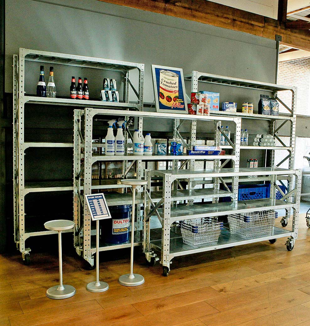 GALVANIZED SHELF SINGLE