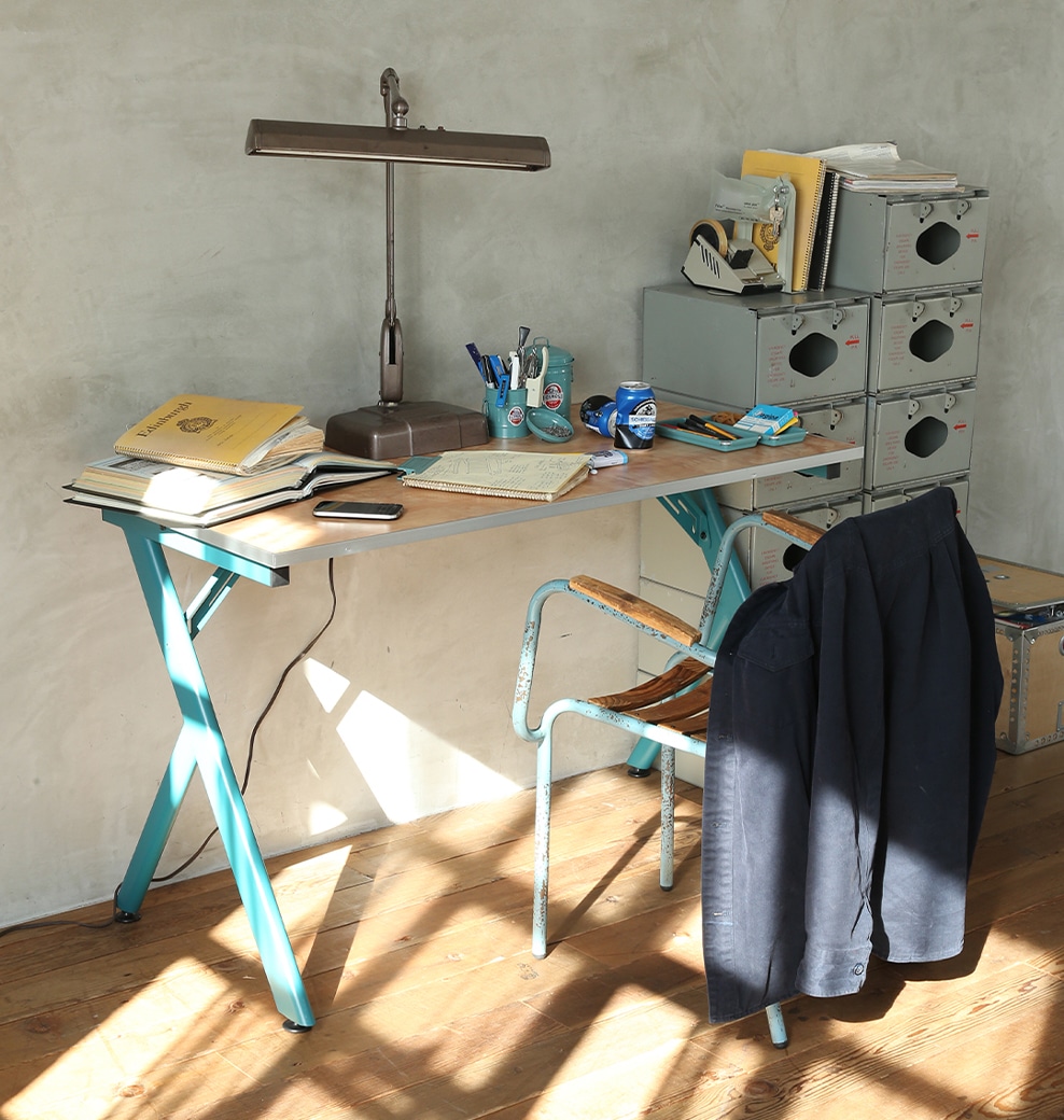 WORKING DESK BLUE