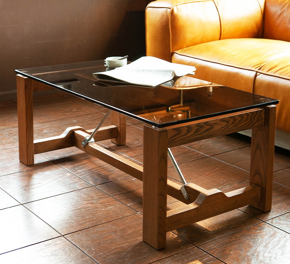 "WRIGHT" COFFEE TABLE AMBER