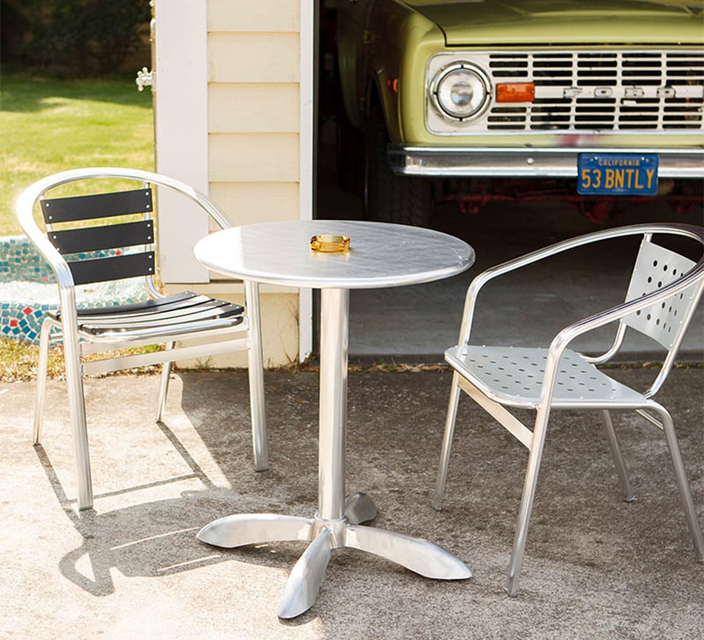 ALUMINUM ROUND TABLE 60