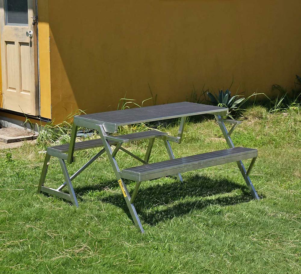 STAINLESS TABLE & BENCH DOUBLE