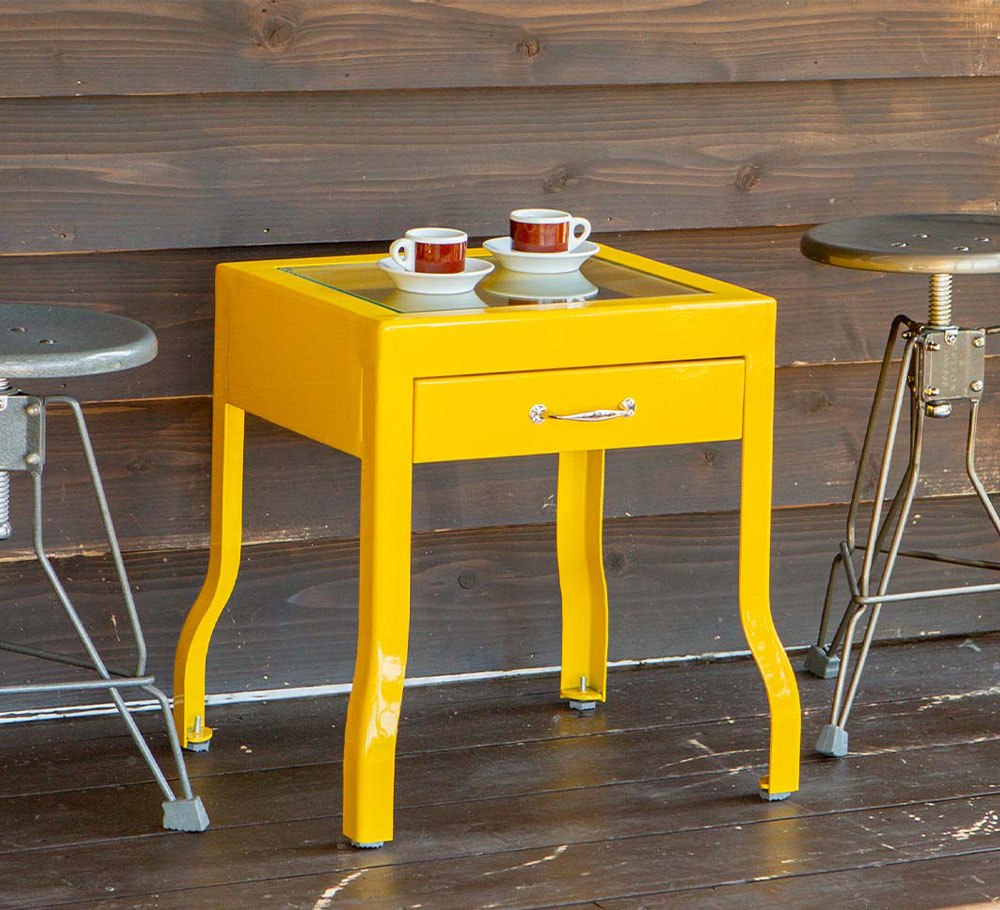 SIDE TABLE YELLOW
