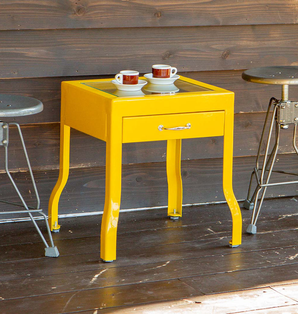 SIDE TABLE YELLOW