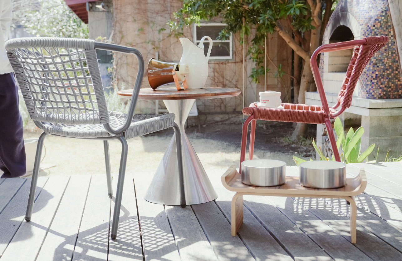 ALUMINUM ROPE CHAIR
