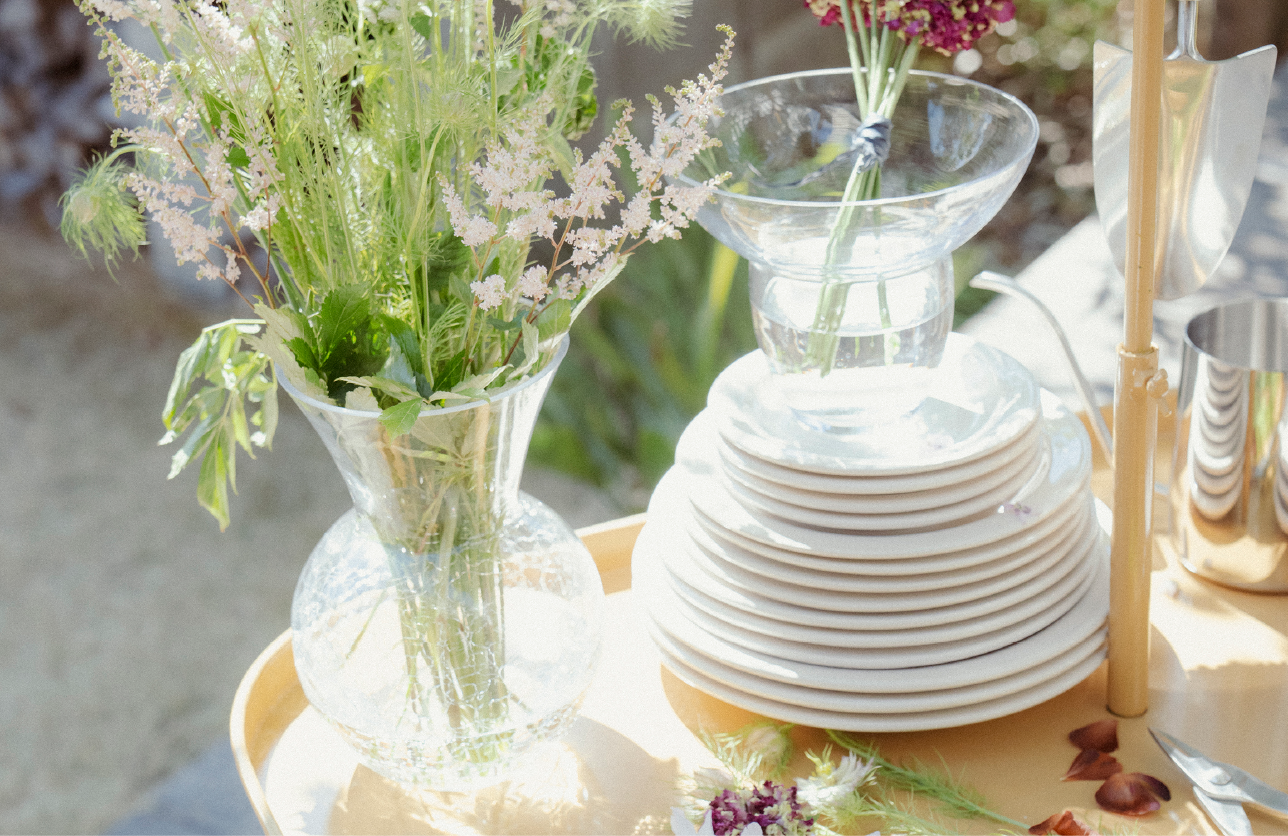 GLASS VASE GRIETA