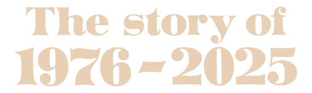 The story of 1976-2025