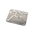 STAINLESS COMBO PLATE B